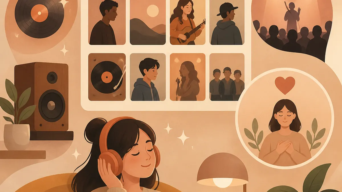 ภาพประกอบเรื่อง แนะนำเพลงและศิลปินมาแรงในแต่ละเดือน พร้อมคำเตือนให้ฟังเพลงอย่างมีสติ
